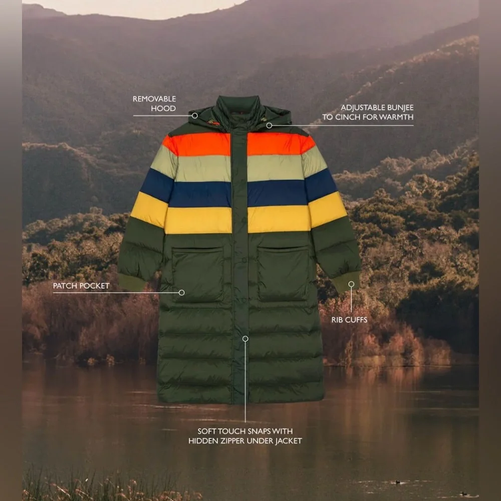 The Down Storm Puffer, The Great Outdoors, size M - Picture 4 of 7